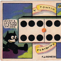 Periquito y Tontín Dominoes