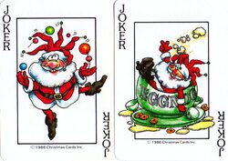 Christmas Themed Playing Cards