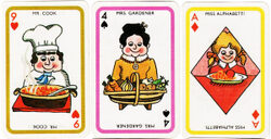 Food & Cooking on playing cards