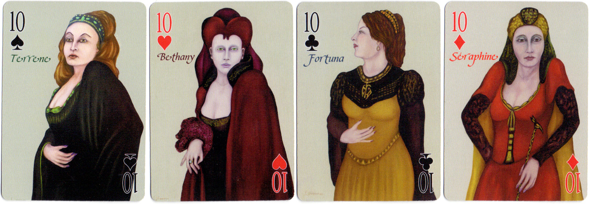 The Ladies, the Playing Card Oracles, Alchemy Edition