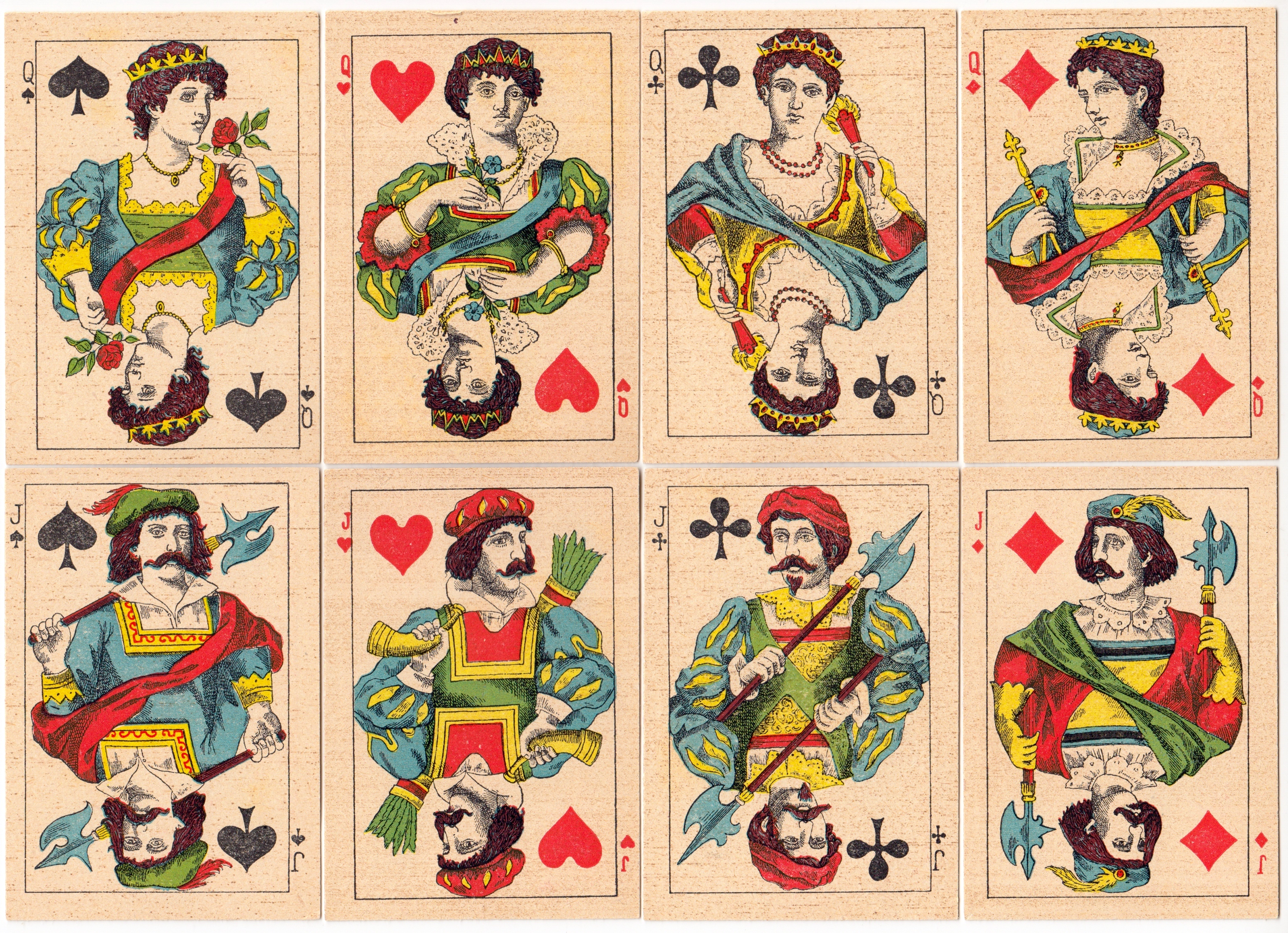 Playing cards for the Bombay Market, c.1915