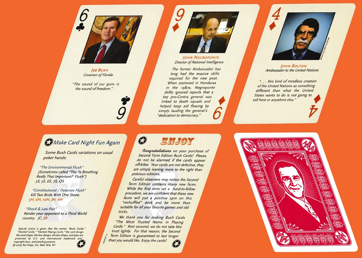 Bush Cards – The Second Term, 2005