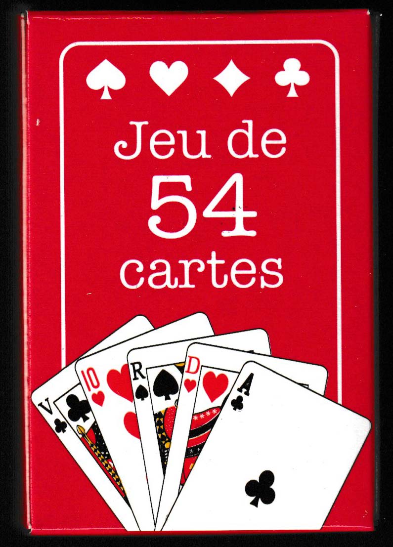 Cofalu Kim'Play - Jeu de carte - Jeu De 54 Cartes - Luxe 