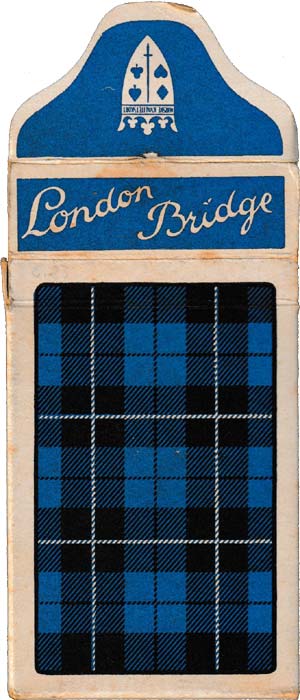 London Bridge playing cards, Emil Moestue Spillkortfabrikk, Oslo, 1960s