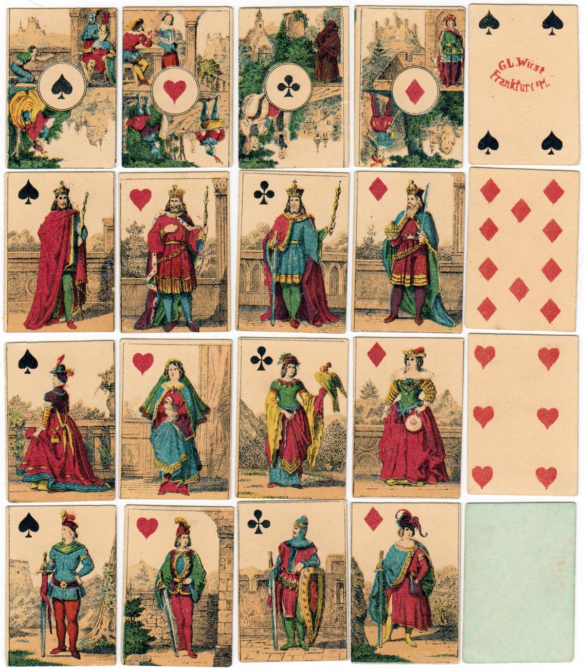 Miniature Theatre playing cards — The World of Playing Cards