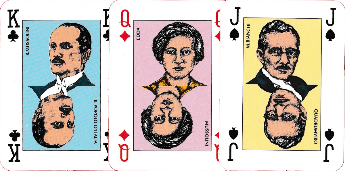 Storia del Fascismo - gioco di carte — The World of Playing Cards
