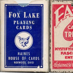 Fox Lake Playing Cards