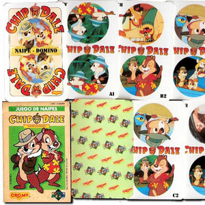 Chip 'n Dale Cromy card game Argentina