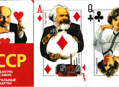 CCCP playing cards