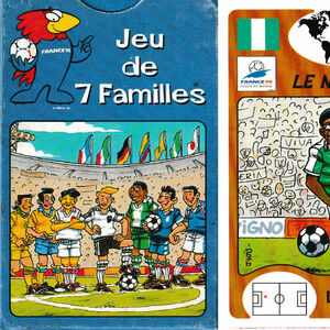 Jeu de 7 Familles France 98