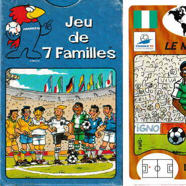 Jeu de 7 Familles France 98