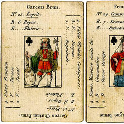 Petit Etteilla cartomancy cards