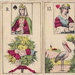 Wüst Lenormand deck, c.1860