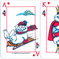 Christmas Playing Cards