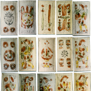 Sicilian playing cards by Antonio Monasta