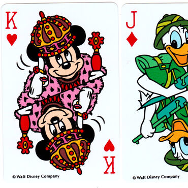 Tokyo Disneyland Playing Cards