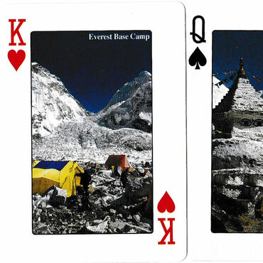 Everest playing cards