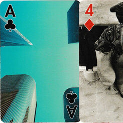 Mario Testino playing cards