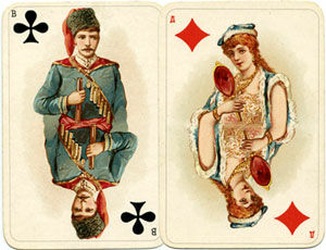 Historical playing cards, 1897