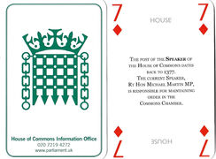 House of Commons Playing Cards