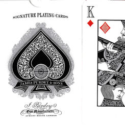 James Purdey Signature playing cards