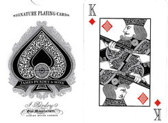 James Purdey Signature playing cards