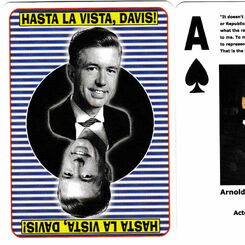 California Total Recall Playing Cards