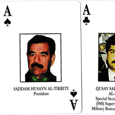 Iraqi Most Wanted Playing Cards