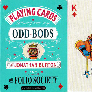 Odd Bods playing cards