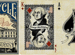 U.S. Presidents playing cards