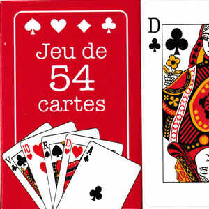 Jeu de 54 cartes