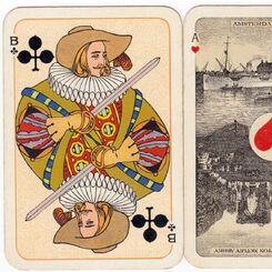 Dietsche Playing Cards for the Dutch Shipping Company