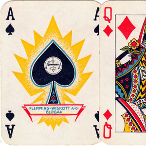 Art Deco playing cards