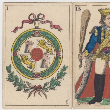 Llombart pattern playing cards from Germany