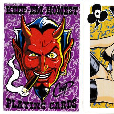 Keep-em honest playing cards