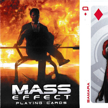 Mass Effect playing cards