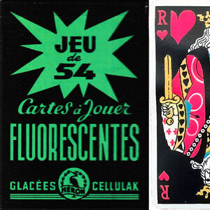 Cartes à Jouer Fluorescentes