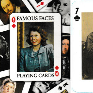 Famous Faces playing cards