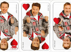 Austria Ski Team playing cards