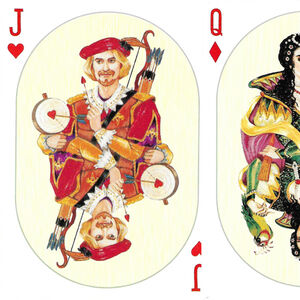 Crown Hill playing cards