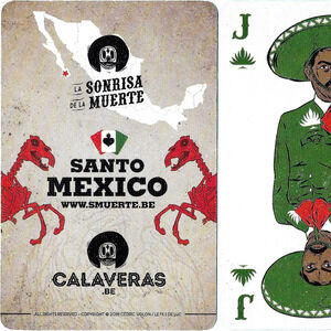 Santo Mexico playing cards