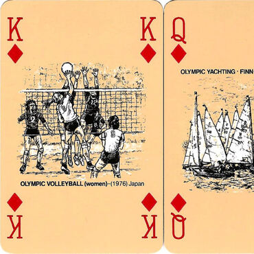 Commemorative Olympic Playing Cards