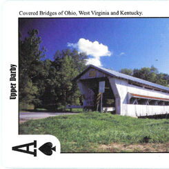 Image for Covered bridges playing cards