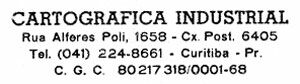 Cartográfica Industrial, Curitiba, Brazil