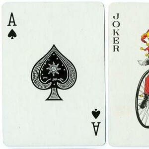 Pepsamar advertising playing cards