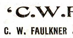 C.W. Faulkner