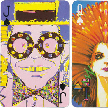 Sony Tape Rock ‘N’ Pop Playing Cards