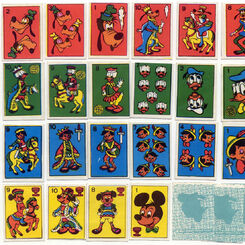 Walt Disney playing cards