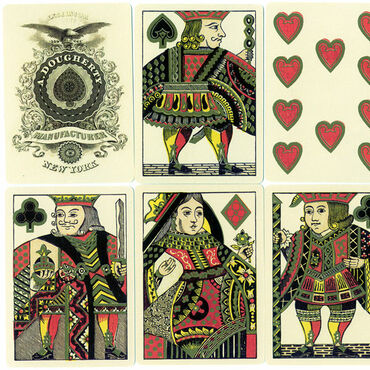 Illuminated Playing Cards, c.1865