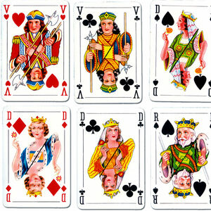 Romanian playing cards by Alf Cooke